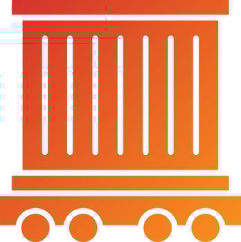 Container Icon Style vector