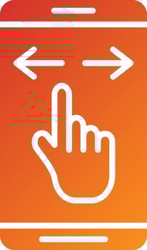 Slide Icon Style vector