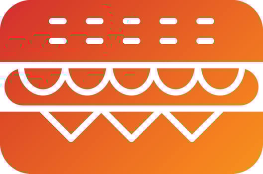 Sandwich Icon Style vector