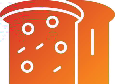 Bread Icon Style vector