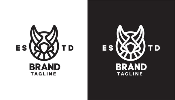 bird abstract logo for all kinds of products and brands vector