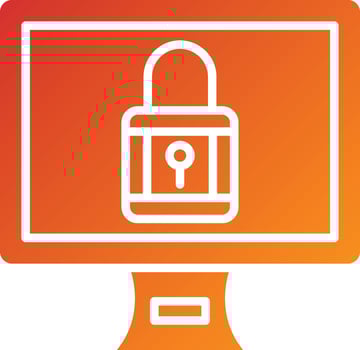 Pc Icon Style vector