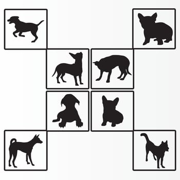 Vintage Dog Illustration, Dog Vector Art