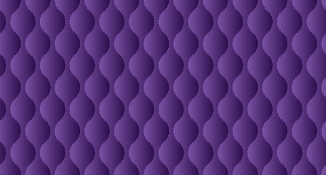 Simple upholstery quilted background. Purple leather texture sofa backdrop. Vector illustration