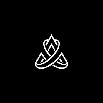 Elegant Letter AX Monogram Logo vector