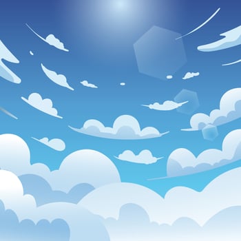 Blue Sky Background vector