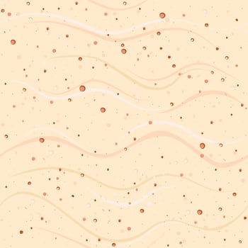 Beach sand with pebbles in a playful style seamless pattern. Great for Spring or Summer fabric, scrap-booking, gift-wrap, wallpaper, product design product design. Surface design. Vector