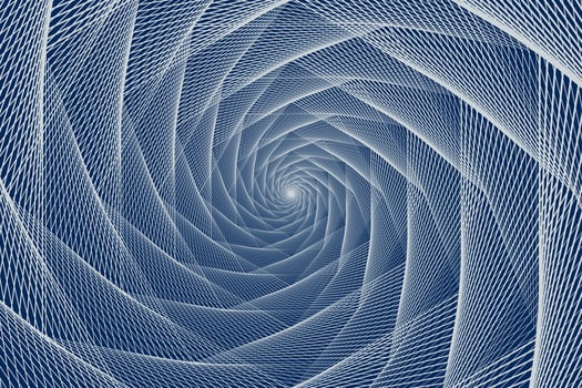 Spiral dynamic vortex abstract background. Vector illustration