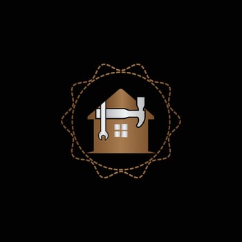 House Fix Design vector