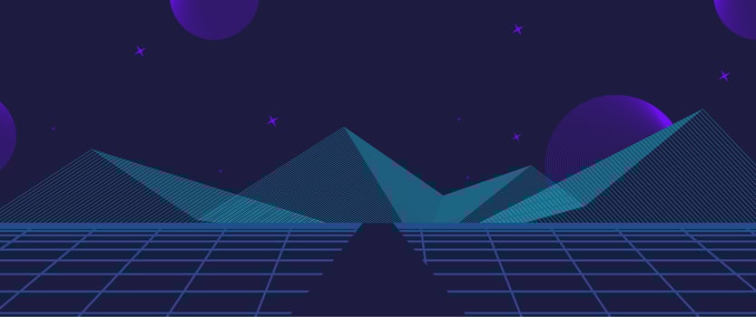 Concept of Future digital technology metaverse vector