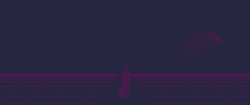 Businessman Start and Steps into Future Door. Moving Forward to New Technology, Blockchain and the Next Layer of the Internet Concepts. Futuristic Tone vector