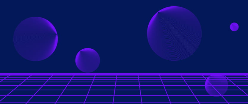 Concept of Future digital technology metaverse vector