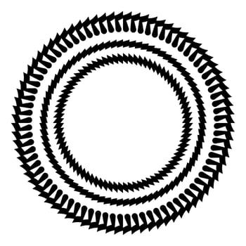 Abstract vector design in black color. Perfect for corporate, background, t-shirt, and so on.