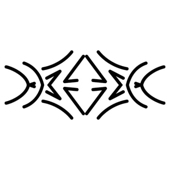 Abstract vector design in black color. Perfect for corporate, background, t-shirt, and so on.