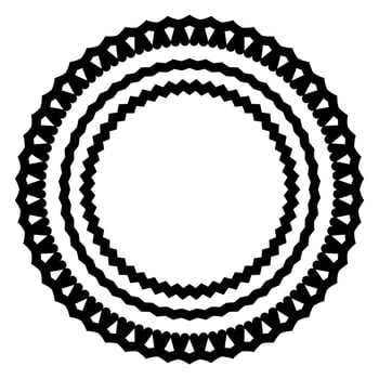 Abstract vector design in black color. Perfect for corporate, background, t-shirt, and so on.