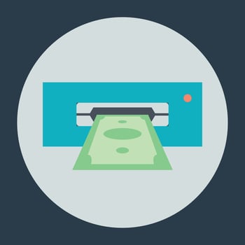 Cash Withdrawal Concepts vector