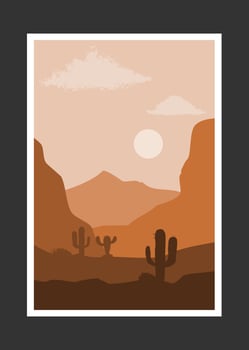 abstract mountain painting, Abstract background, Premium Vector