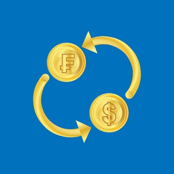Doller exchange with other currency vector