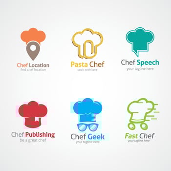Chef Logo Design Template. Vector Illustration