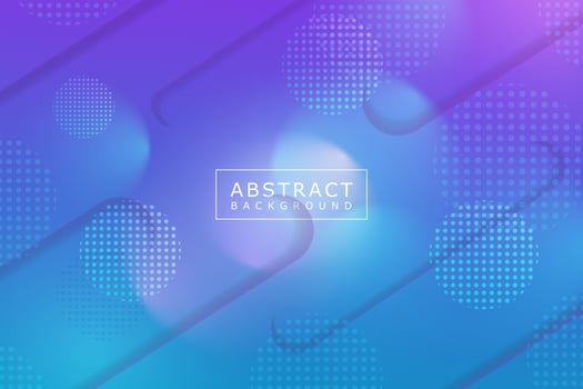 Minimal gradient geometric background with dynamic shapes composition. Abstract creative cool background with digital pattern for business poster or banner. Vector illustration