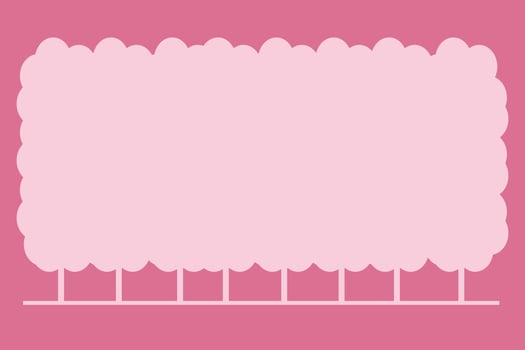 tree color pink background for use vector