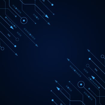 Vector futuristic technology background , Electronic motherboard , Communication and engineering concept