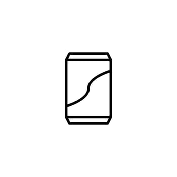 Drink icon with outline style vector