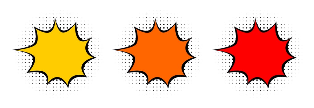 comic or cartoon background vector