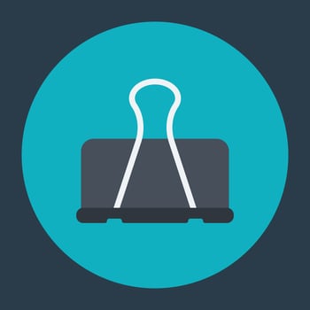 Bulldog Clip Concepts vector