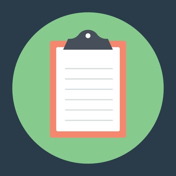 Clipboard Sheet Concepts vector