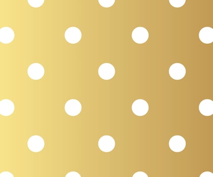 Gold polka dots pattern, colorful holiday background - vector abstract background