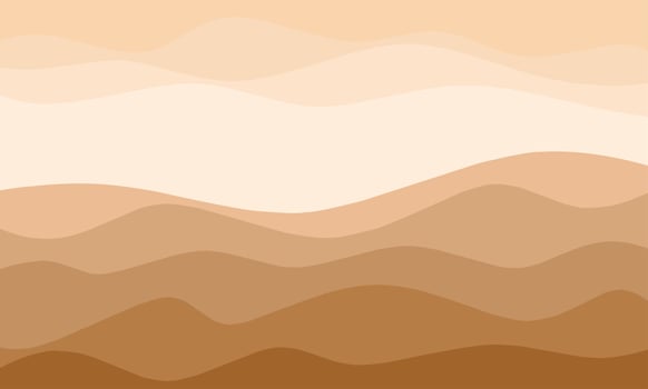 Wavy desert background vector