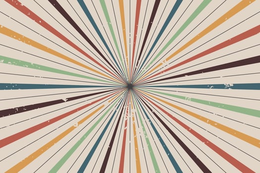 Abstract vintage retro sunburst background vector