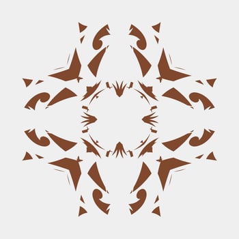 vector illustration of beautiful and beautiful floral motifs for decoration of dungars or cloth ornaments