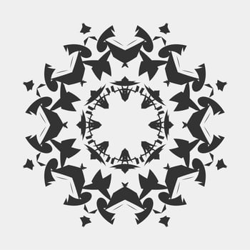 vector illustration of beautiful and beautiful floral motifs for decoration of dungars or cloth ornaments