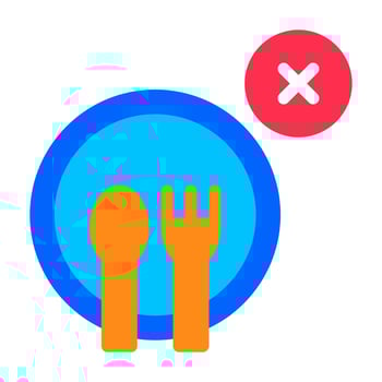 fasting icon suitable for Ramadan Islamic moments vector