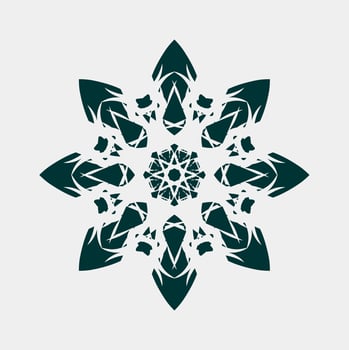 vector illustration of unique motifs such as beautiful flowers for decoration or fabric covers and ornaments