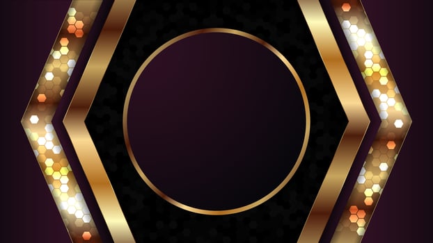 Premium luxury background with pattern on background. Vector premium background for banner, wallpaper. Eps10