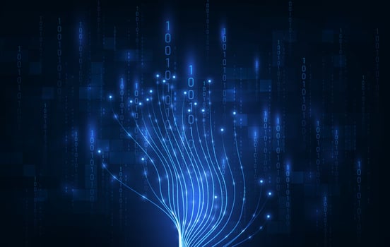 Vector Abstract futuristic technology background concept, Illustration high digital