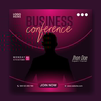 creative marketing agency social media web banner,webinar, social media template. vector eps 10.tamplate for digital marketing and business