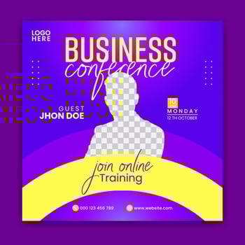 creative marketing agency social media web banner,webinar, social media template. vector eps 10.tamplate for digital marketing and business
