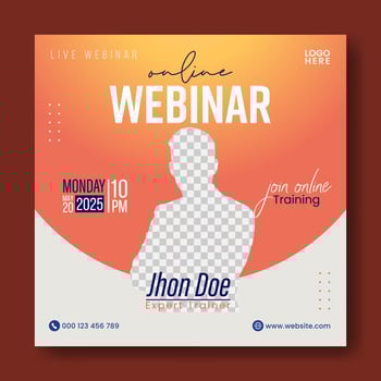 creative marketing agency social media web banner,webinar, social media template. vector eps 10.tamplate for digital marketing and business
