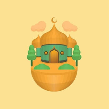 Wellcome Ramadan Kareem vector
