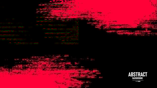 Black and red dirty grunge texture background vector. vector