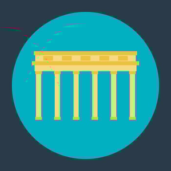 Column Building Concepts vector
