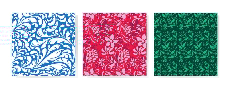 floral seamless pattern vector
