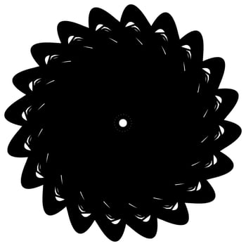 Abstract vector design in black color. Perfect for corporate, background, t-shirt,  and so on.