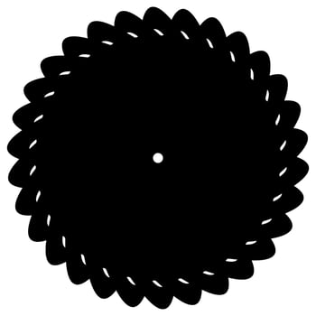 Abstract vector design in black color. Perfect for corporate, background, t-shirt,  and so on.