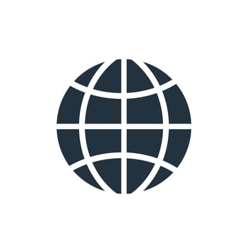 Internet web icon. in trendy flat style isolated on white background. Website symbol for your website design, logo, app, UI. Vector illustration.