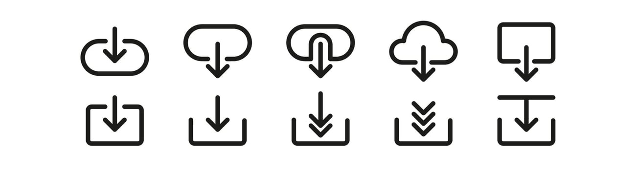 Download Icon Set vector